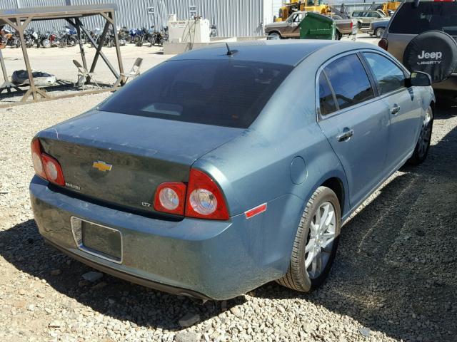 1G1ZK57739F117740 - 2009 CHEVROLET MALIBU LTZ ნაცრისფერი ფოტო 4
