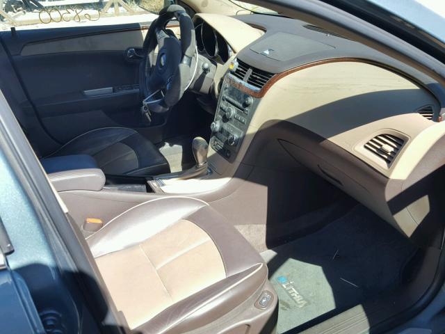 1G1ZK57739F117740 - 2009 CHEVROLET MALIBU LTZ ნაცრისფერი ფოტო 5