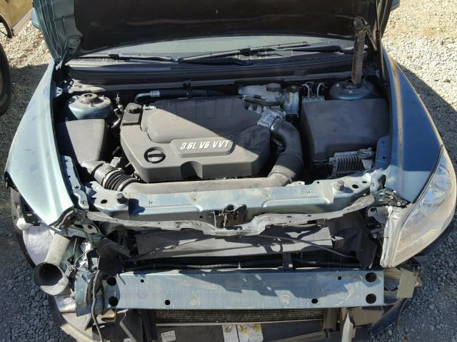 1G1ZK57739F117740 - 2009 CHEVROLET MALIBU LTZ ნაცრისფერი ფოტო 7