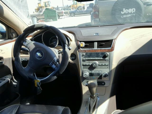 1G1ZK57739F117740 - 2009 CHEVROLET MALIBU LTZ ნაცრისფერი ფოტო 9