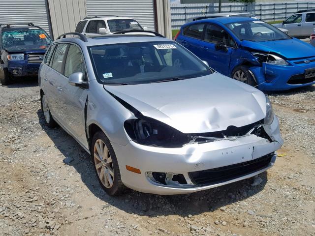 3VWPL7AJ3BM648662 - 2011 VOLKSWAGEN JETTA TDI SILVER photo 1