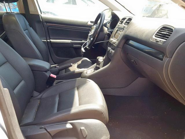 3VWPL7AJ3BM648662 - 2011 VOLKSWAGEN JETTA TDI SILVER photo 5