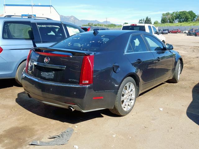 1G6DT57V090120260 - 2009 CADILLAC CTS HI FEA BLACK photo 4