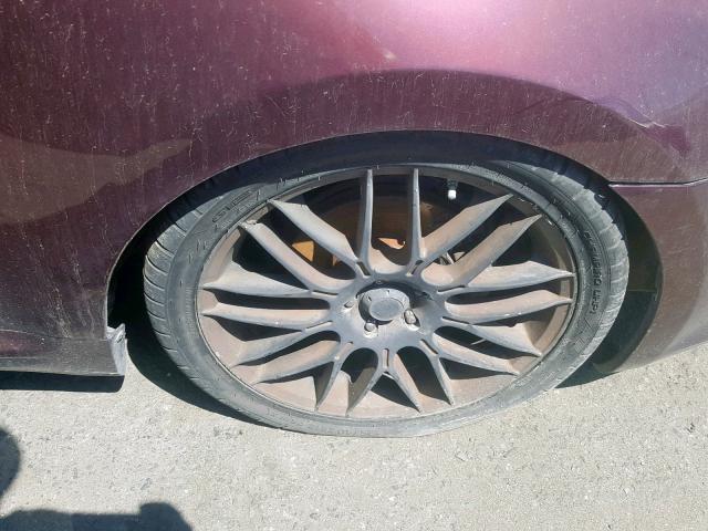 JTKDE177470180517 - 2007 TOYOTA SCION TC იასამნისფერი ფოტო 9