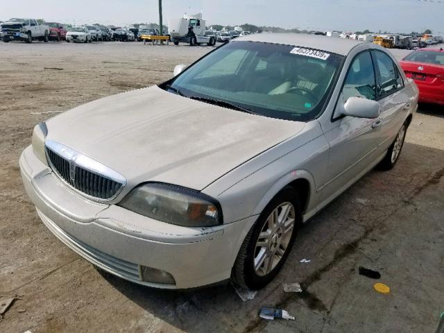 1LNHM87A14Y681048 - 2004 LINCOLN LS WHITE photo 2