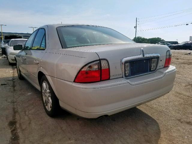 1LNHM87A14Y681048 - 2004 LINCOLN LS WHITE photo 3