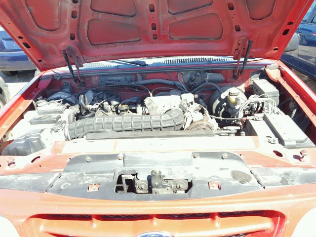 1FMZU34X4WZC35621 - 1998 FORD EXPLORER RED photo 7