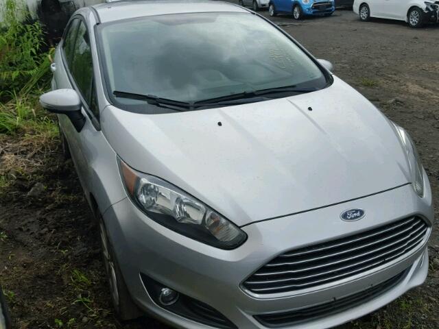 3FADP4BJ1EM133791 - 2014 FORD FIESTA SE SILVER photo 1