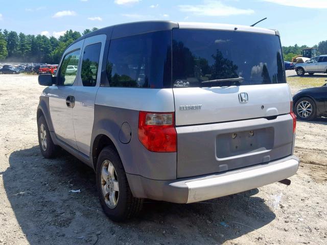 5J6YH28513L015319 - 2003 HONDA ELEMENT EX SILVER photo 3