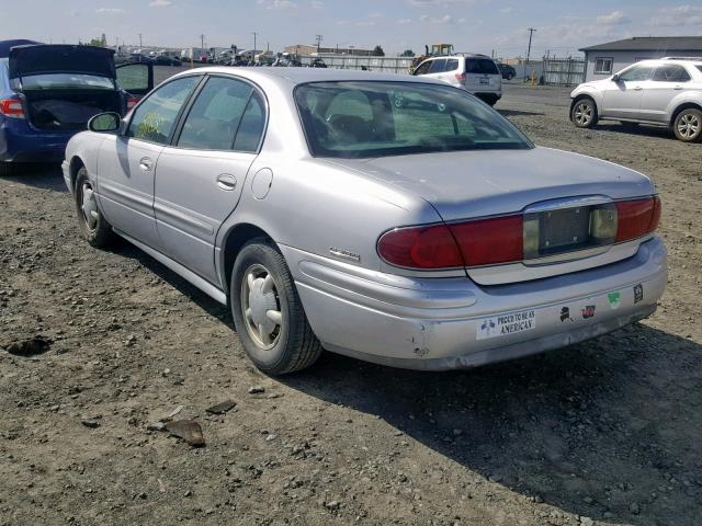 1G4HR54K3YU154395 - 2000 BUICK LESABRE LI SILVER photo 3