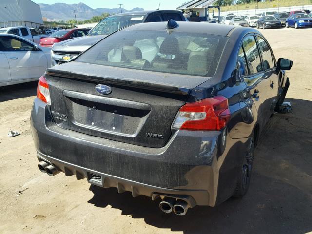 JF1VA1J65F9827059 - 2015 SUBARU WRX LIMITE CHARCOAL photo 4