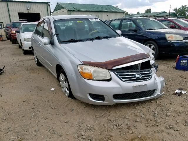 KNAFE121085562760 - 2008 KIA SPECTRA EX SILVER photo 1