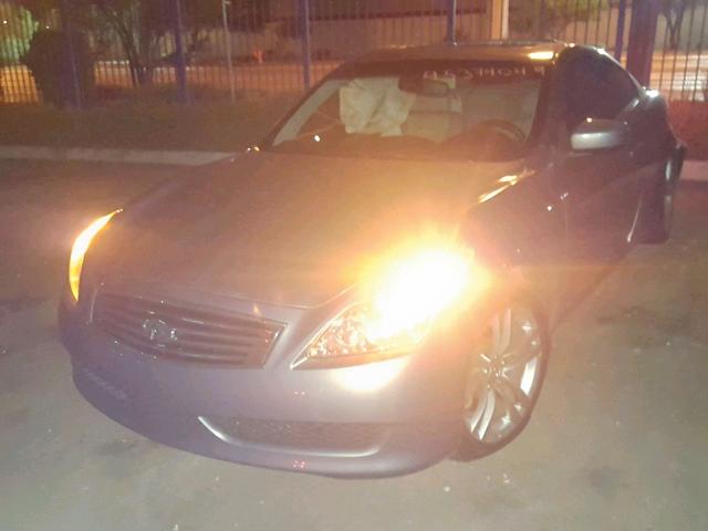 JNKCV64EX8M122746 - 2008 INFINITI G37 BASE GRAY photo 2