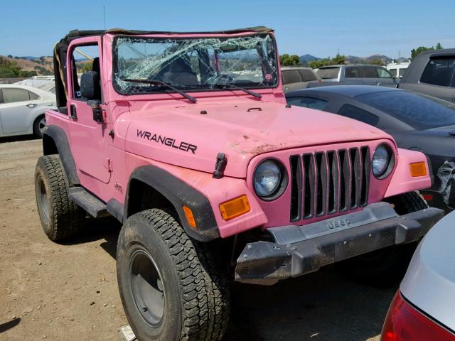 1J4FA39SX5P325342 - 2005 JEEP WRANGLER X PINK photo 1