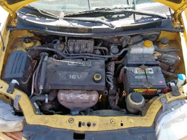 KL1TD66668B084901 - 2008 CHEVROLET AVEO BASE Сары фото 7