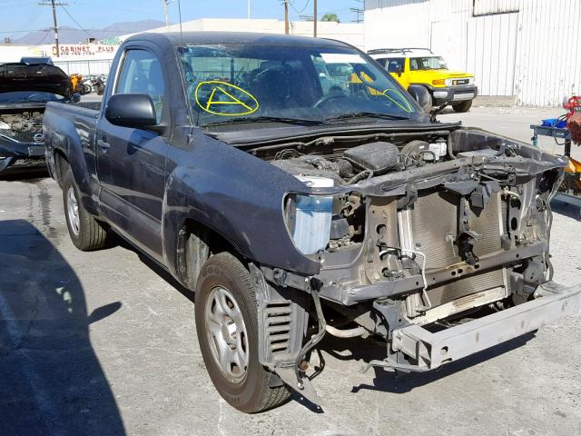 5TFNX4CN0DX026806 - 2013 TOYOTA TACOMA GRAY photo 1