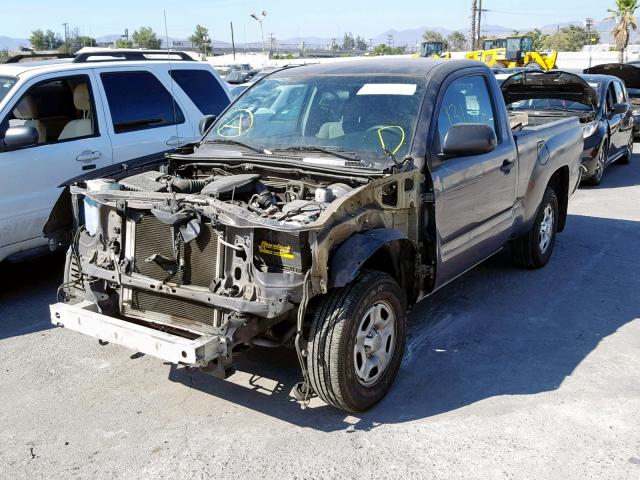 5TFNX4CN0DX026806 - 2013 TOYOTA TACOMA GRAY photo 2