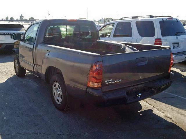 5TFNX4CN0DX026806 - 2013 TOYOTA TACOMA GRAY photo 3