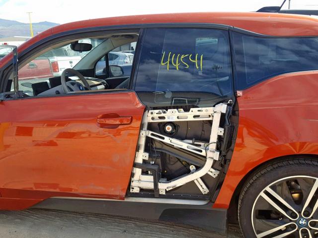 WBY1Z2C52EV284656 - 2014 BMW I3 BEV TWO TONE photo 9