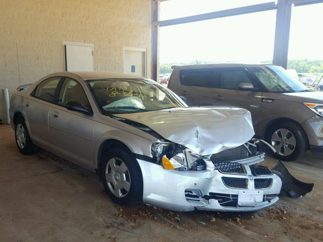 1B3EL46X35N538759 - 2005 DODGE STRATUS SX SILVER photo 1