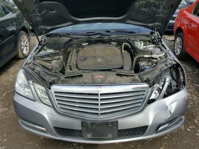 WDDHF8JB6CA639293 - 2012 MERCEDES-BENZ E 350 4MAT GRAY photo 7