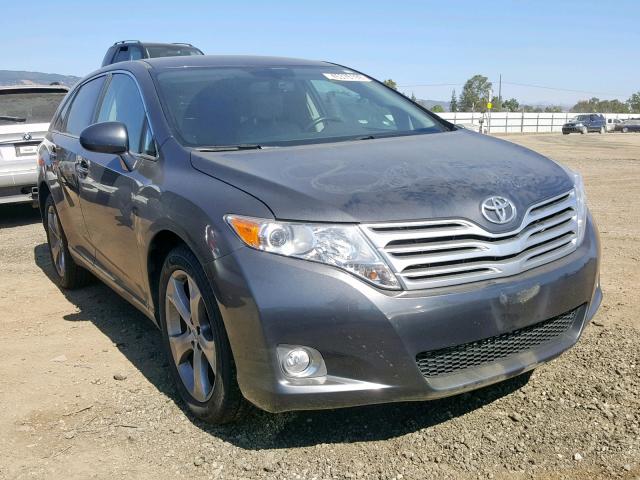 4T3ZK3BB9AU031908 - 2010 TOYOTA VENZA GRAY photo 1