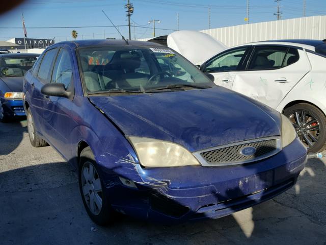 1FAFP34N36W161886 - 2006 FORD FOCUS ZX4 BLUE photo 1