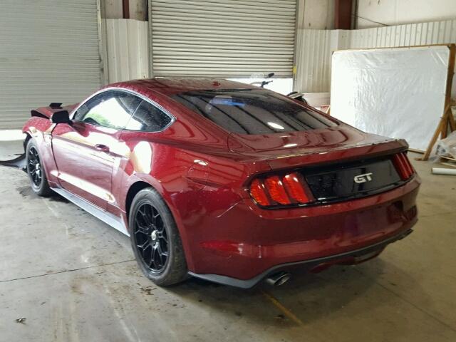 1FA6P8CF2G5301702 - 2016 FORD MUSTANG GT MAROON photo 3