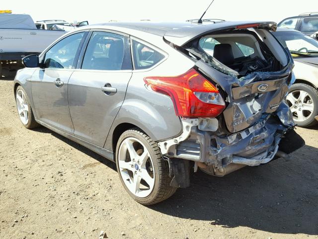 1FADP3N22DL244400 - 2013 FORD FOCUS TITA GRAY photo 3