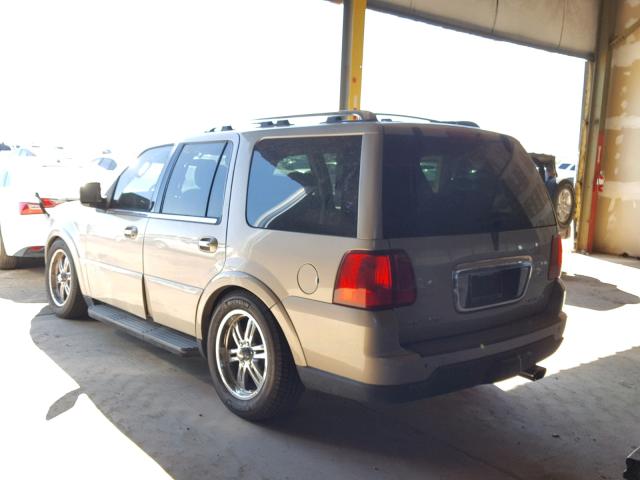 5LMFU28575LJ17101 - 2005 LINCOLN NAVIGATOR Gold Foto 3
