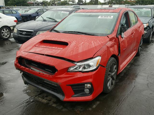 JF1VA1C60J9830991 - 2018 SUBARU WRX PREMIU RED photo 2