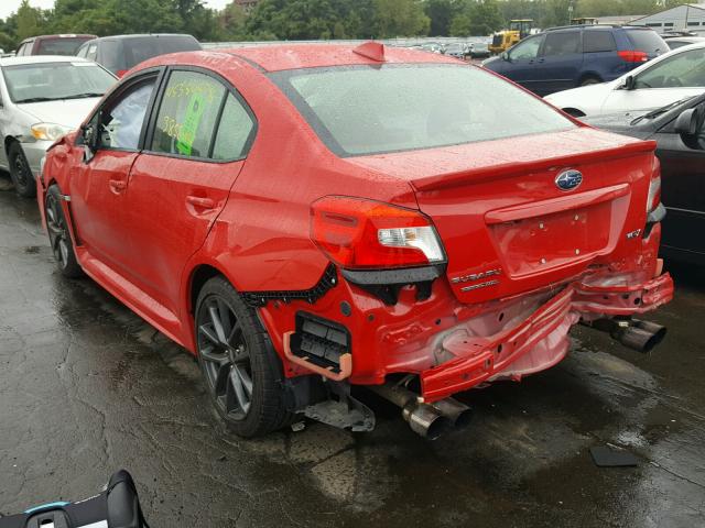 JF1VA1C60J9830991 - 2018 SUBARU WRX PREMIU RED photo 3