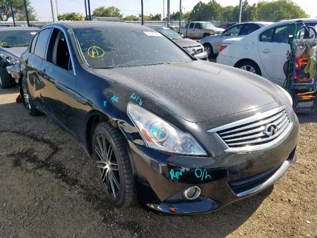 JN1CV6AP8DM305731 - 2013 INFINITI G37 BASE BLACK photo 1