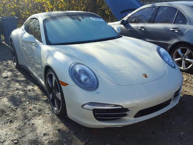 WP0AB2A96ES121330 - 2014 PORSCHE 911 CARRER WHITE photo 1