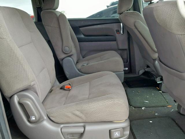 5FNRL5H24EB098119 - 2014 HONDA ODYSSEY LX GRAY photo 6