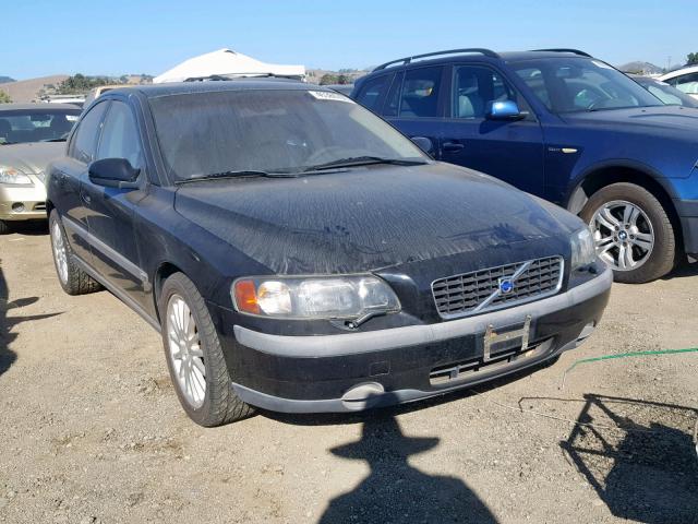 YV1RS61N912010573 - 2001 VOLVO S60 BLACK photo 1