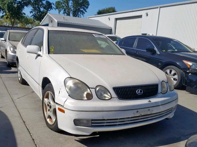 JT8BD68S9Y0087199 - 2000 LEXUS GS 300 WHITE photo 1