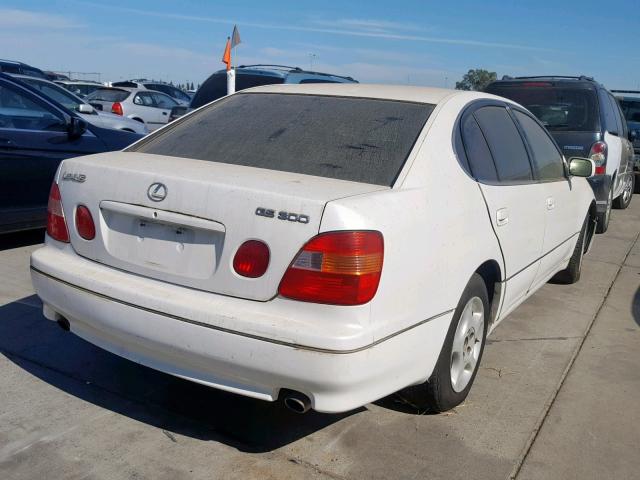 JT8BD68S9Y0087199 - 2000 LEXUS GS 300 WHITE photo 4