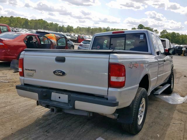 1FTLR4FE2APA27111 - 2010 FORD RANGER SUP SILVER photo 4