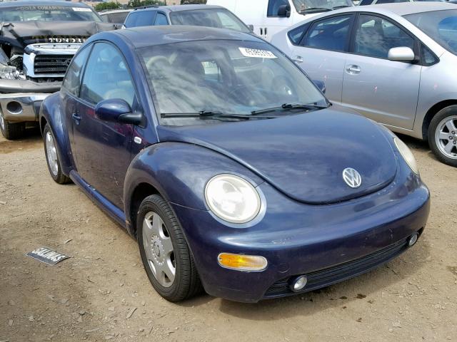 3VWCK21C91M445926 - 2001 VOLKSWAGEN NEW BEETLE ლურჯი ფოტო 1