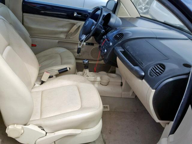 3VWCK21C91M445926 - 2001 VOLKSWAGEN NEW BEETLE ლურჯი ფოტო 5