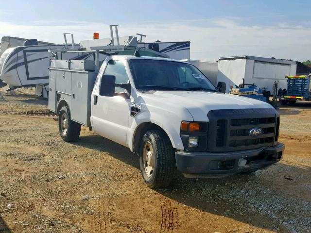 1FTWF30568EA27031 - 2008 FORD F350 SRW S WHITE photo 1