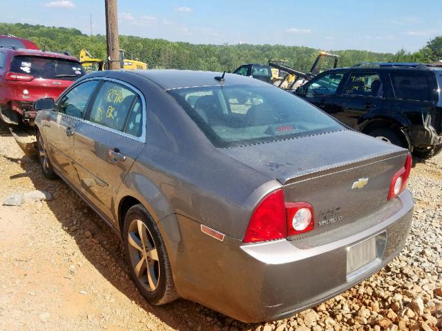 1G1ZC5E15BF187371 - 2011 CHEVROLET MALIBU 1LT GRAY photo 3