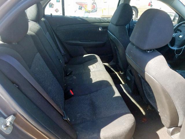 1G1ZC5E15BF187371 - 2011 CHEVROLET MALIBU 1LT GRAY photo 6