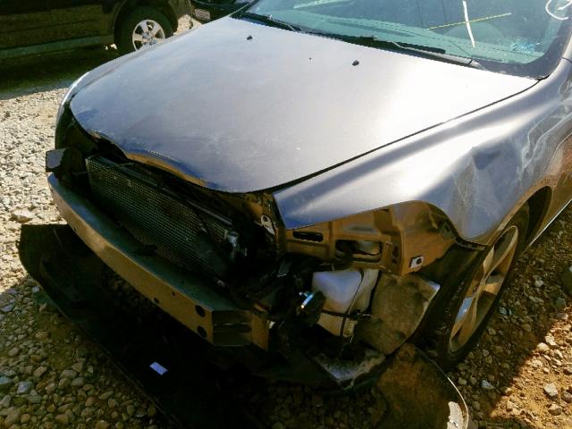 1G1ZC5E15BF187371 - 2011 CHEVROLET MALIBU 1LT GRAY photo 9