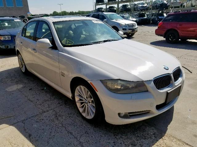 WBAPL3C53AA408628 - 2010 BMW 335 XI WHITE photo 1