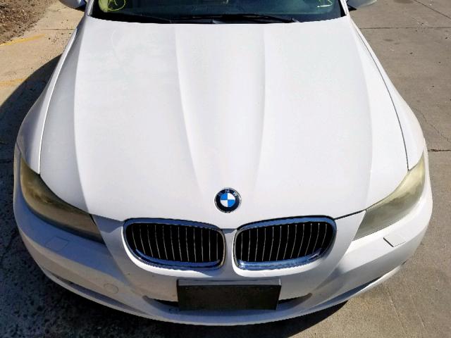 WBAPL3C53AA408628 - 2010 BMW 335 XI WHITE photo 9