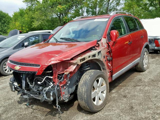 3GNAL2EK0CS579903 - 2012 CHEVROLET CAPTIVA SP RED photo 2