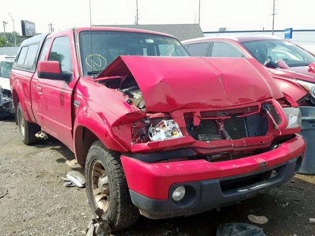 1FTKR1EE1BPA91475 - 2011 FORD RANGER SUP RED photo 1