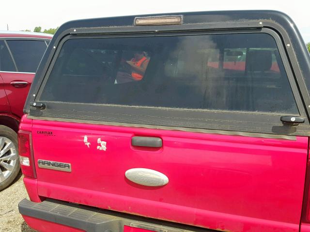 1FTKR1EE1BPA91475 - 2011 FORD RANGER SUP RED photo 6